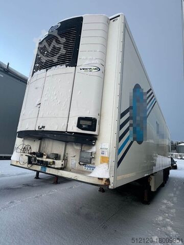 Закрытый полуприцеп Schmitz Cargobull с агрегатом и подъемником Carrier Schmitz Cargobull closed semi-trailer w/ Carrier aggregate and lift