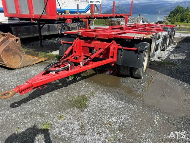 Трехосный прицеп-контейнеровоз Ackermann. Ремонт объекта Ackermann 3 axle Container trailer. Repair object