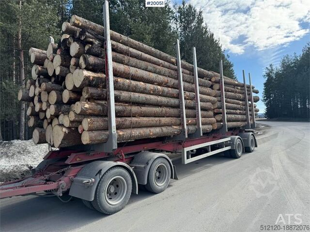 Лесовозный прицеп Briab Kome Briab Kome timber trailer