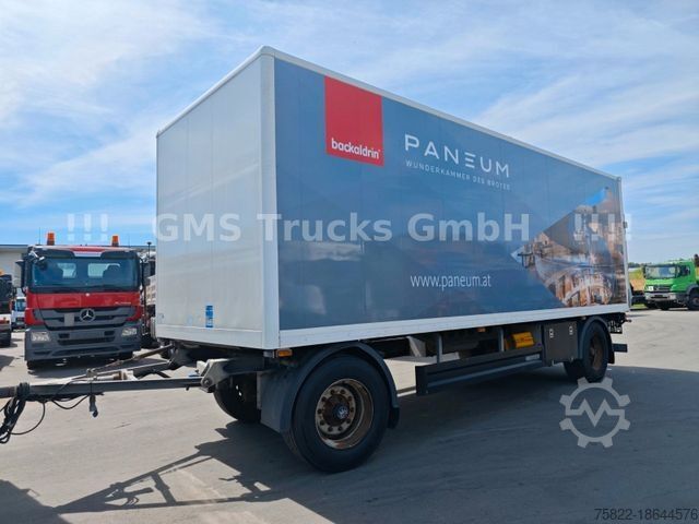 Тентованный прицеп ACKERMANN-FRUEHAUF 18ton Koffer / 7,2m + LBW / verzinkt /NL 13,5ton