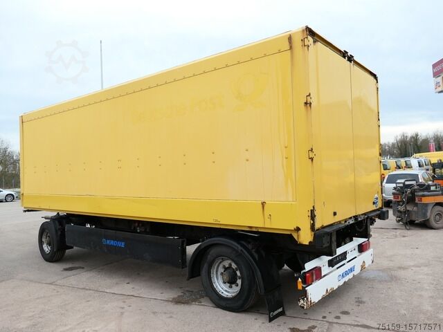 Тентованный прицеп krone AKZ 18 EL PORTALTÜREN