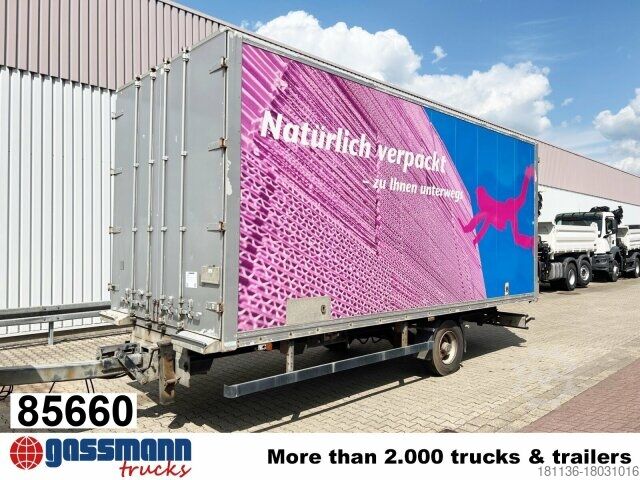 Тентованный прицеп Ackermann Ackermann, Z-LA-F 6.5/5.2 E, durchladbar, 42 cbm