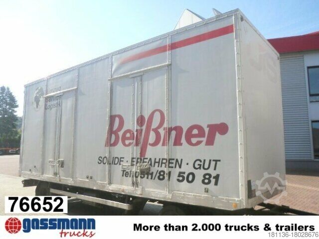 Тентованный прицеп SOMMER Sommer AC 120 TL, Möbelkofferanhänger, 53cbm