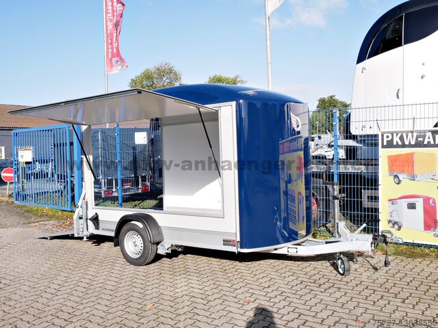 Фургон Cheval Liberté Cheval Liberte Roadstar C400 Sandwich mit Verkaufsklappe 1,3t 310x165x195cm Kofferanhänger