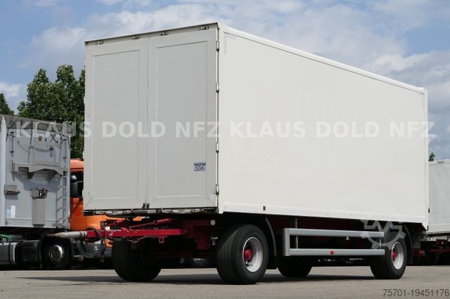 Тентованный прицеп SPIER AGL 290 Koffer 45m³ Durchladeeinrichtung LBW