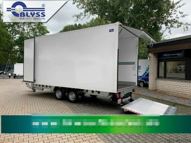 Тентованный прицеп BLYSS Kofferanhänger Ladebordwand 580x230x240 3500kg