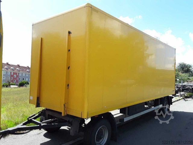 Тентованный прицеп Junge Junghanns Kofferanhänger