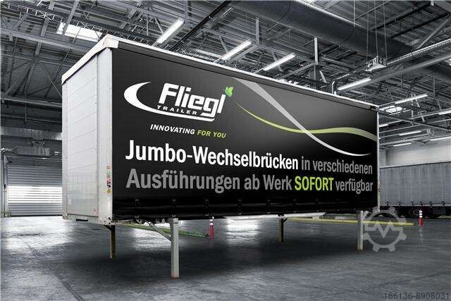 Сменное шасси Fliegl Wechselbrücke 7,82m Jumbo