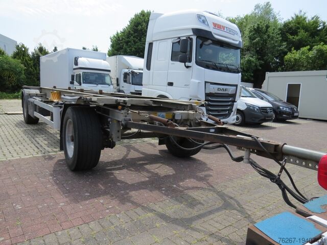 Сменное шасси прицепа Wüllhorst Wüllhorst- BDF Anhänger mit Tank für Ver