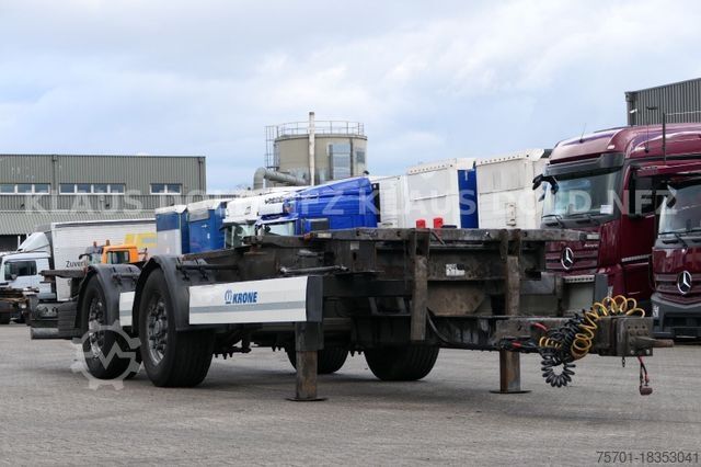 Прицеп с обменяемым шасси KRONE ZZ Tandem Wechselbrücke BDF Scheibenbremsen