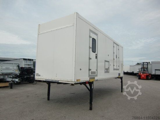 Прицеп с обменяемым шасси KRONE WECHSELPRITSCHE 7,30 METER KOFFER SPEZIALAUFBAU, MOBILER MESSESTAND