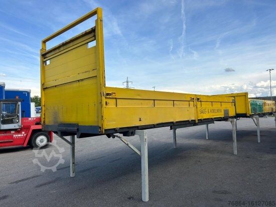 Прицеп с обменяемым шасси  PLATEAU-WECHSELPRITSCHE, 7,45M
