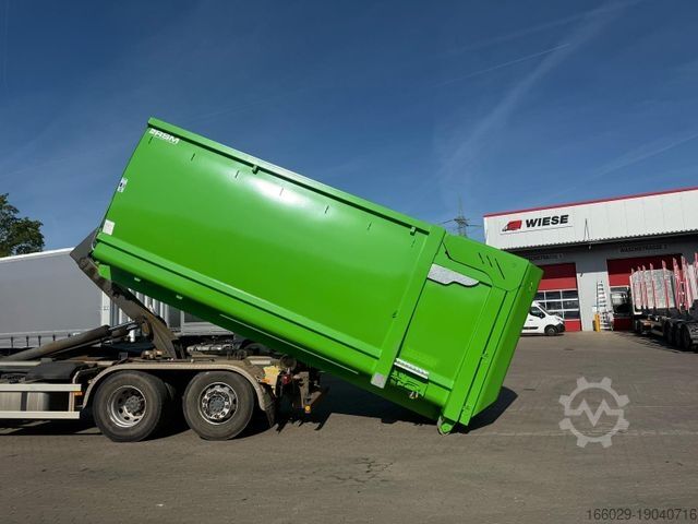 Прицеп с обменяемым шасси  RSM Abrollcontainer 38m³ mit hydr. Heckklappe