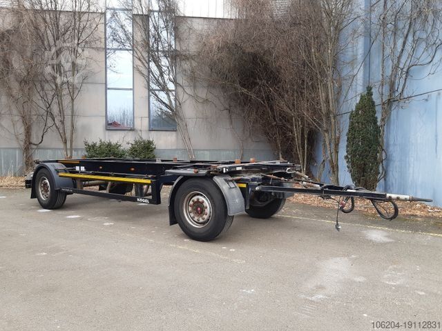 Прицеп с обменяемым шасси KÖGEL AW18 -22,5