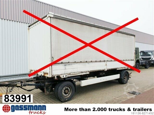 Прицеп с обменяемым шасси Krone AZW 18