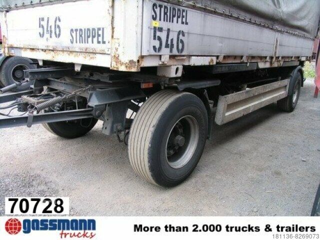 Прицеп с обменяемым шасси Krone AZW 18