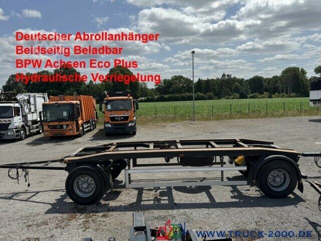Самосвальный прицеп  (Meiller) Platal AC18 Abrollanhänger BPW Achsen