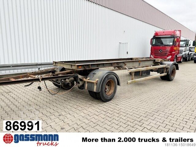 Самосвальный прицеп Hüffermann HSA 18.70, Schlittenabroller