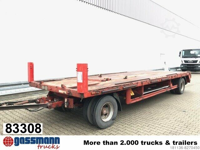 Самосвальный прицеп Müller-Mitteltal TRA-Kombi 18,0 Abroll/Absetz/Tieflader