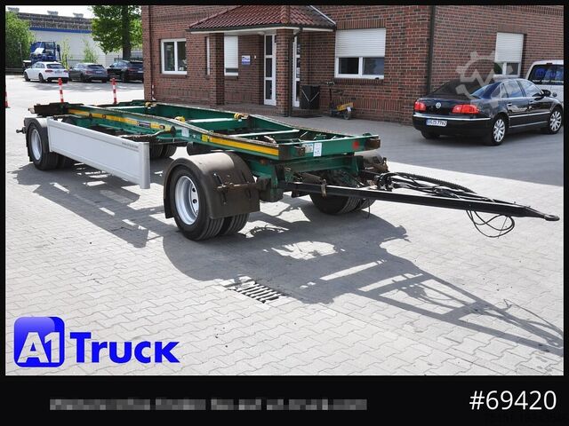 Самосвальный прицеп HUEFFERMANN HSA 1870, Luft, Schlitten, SAF