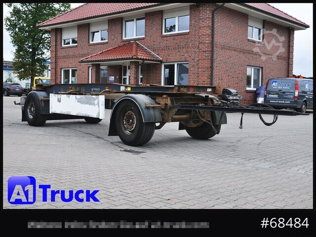 Самосвальный прицеп HUEFFERMANN HSA 1870, Abrollanhänger, Schlitten,