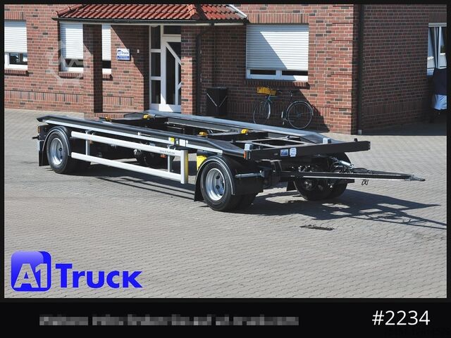 Самосвальный прицеп HUEFFERMANN HAR 2070, Abrollanhänger verzinkt,