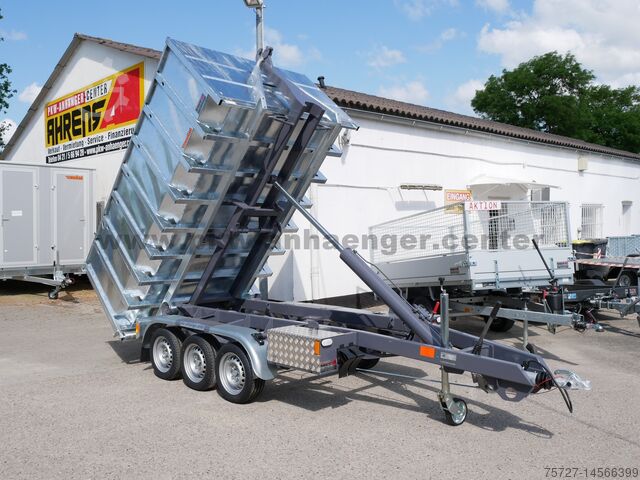 Прицеп-роспуск Vezeko Absetzmuldenanhänger KONOS35-3 Tridem C