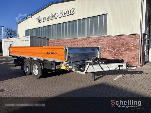 Трёхсторонний самосвальный прицеп MÜLLER-MITTELTAL Tandem-3-Seiten-Kipper KA-TA-R 11,9