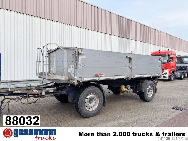 Трёхсторонний самосвальный прицеп Kempf HKD 18, Alu-Bordwände ca. 13m³