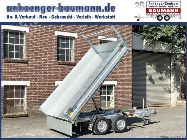 Самосвал 3-сторонний Cheval Liberte DEBON PW2.4 LUX I E-PUMPE 300x180x35cm 2600KG