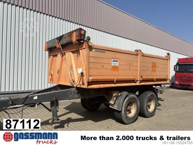 Трёхсторонний самосвальный прицеп Meiller Meiller MZDA 18/2, geteilte Bordwände