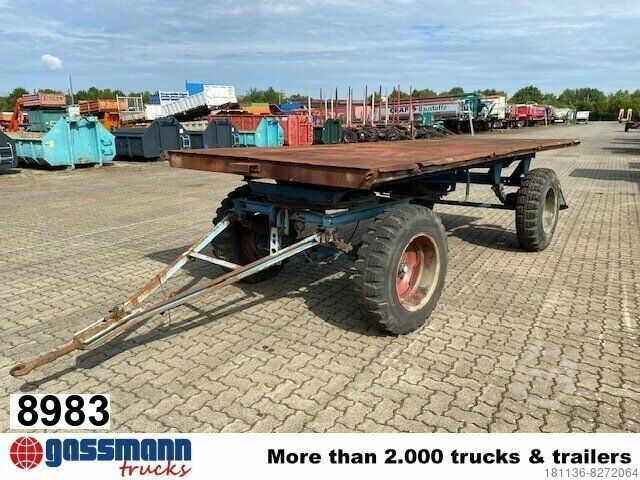 Трёхсторонний самосвальный прицеп  Zahnstangen 2-Seiten-Kipper