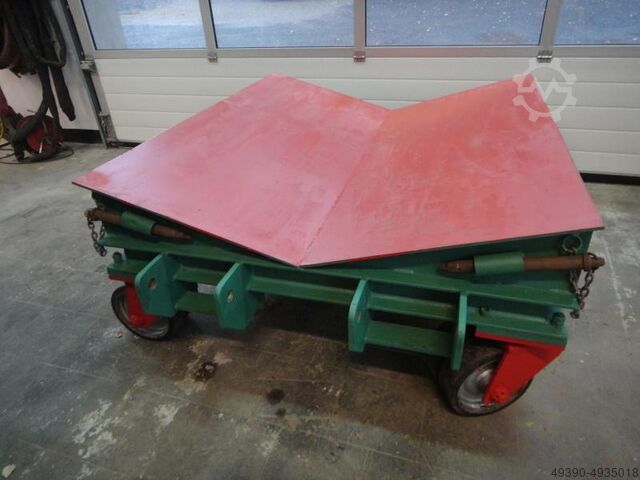 Сверхпрочная тележка для рулонов, транспортная тележка; для легкой транспортировки вилочным погрузчи  