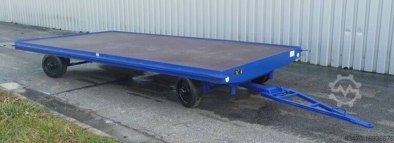 Промышленный прицеп 6 т с крышей и надстройкой Multi-Trans VAL 30