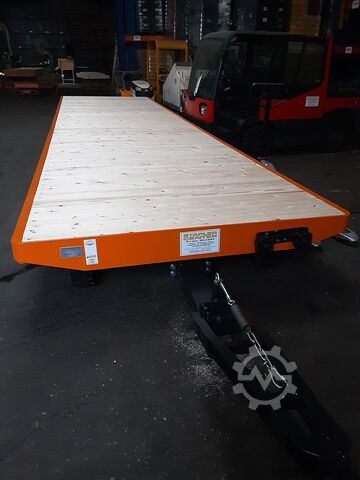 Платформенная промышленная транспортная тележка Stapler Center Fritz GmbH TPW 10 AL - AS