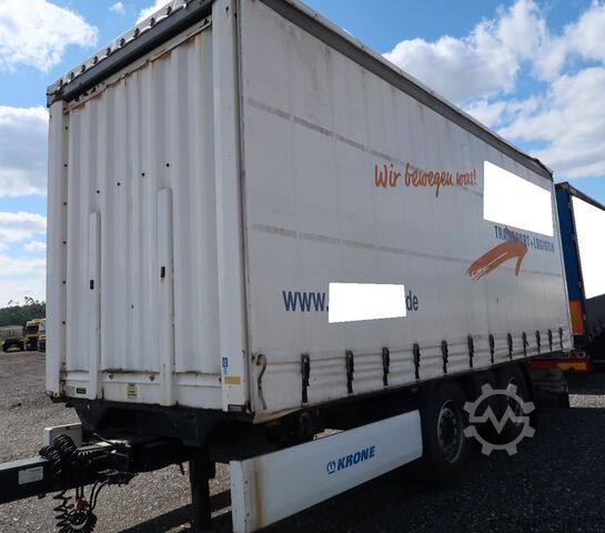 Прицеп с бортовой платформой и брезентом Krone ZZ
