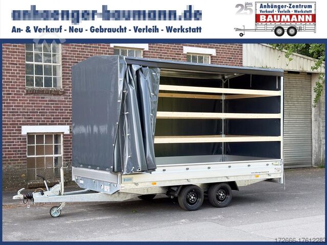 Бортовые / брезентовые Hapert AZURE H-2 SD NFW PARABELF. 405X200X220CM 3500KG