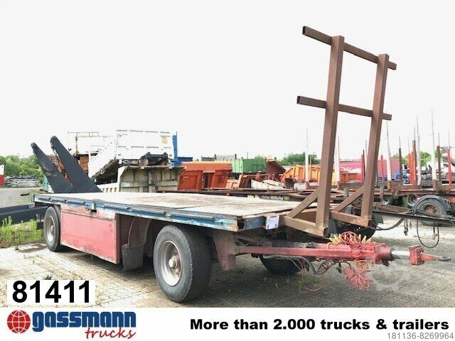 Открытый прицеп с тентом Kässbohrer V 12L