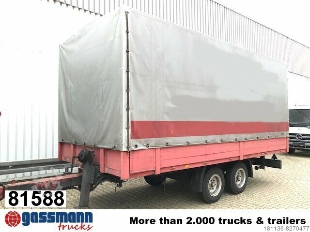 Открытый прицеп с тентом Müller-Mitteltal EAL-TA-F