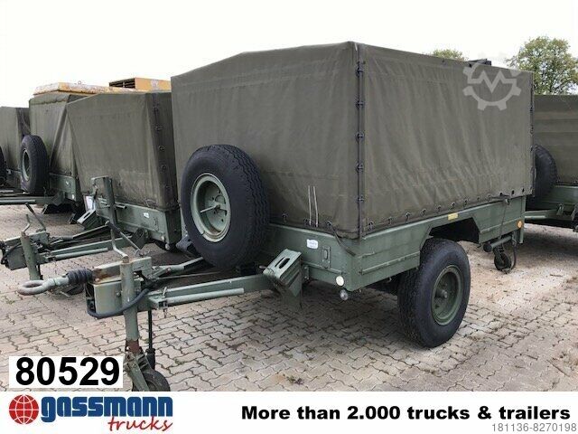 Открытый прицеп с тентом Smit SMIT Wassertank-Anhänger 8x vorhanden!