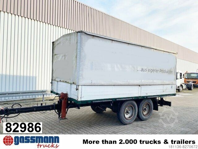 Открытый прицеп с тентом Müller-Mitteltal EAL-TA 8.6