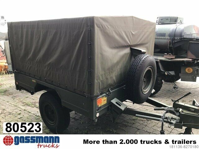 Открытый прицеп с тентом Smit SMIT Wassertank-Anhänger 8x vorhanden!