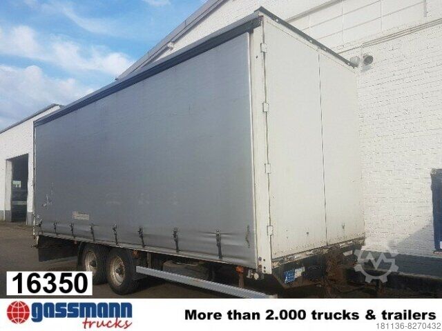 Открытый прицеп с тентом Müller-Mitteltal Müller EAL-TA-P 10,5 Tandempritsche