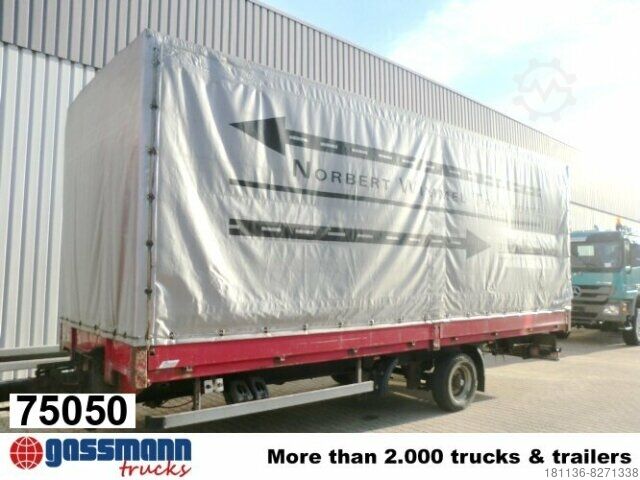 Открытый прицеп с тентом  FREYTAG, 1 . Achse fehlt !!!