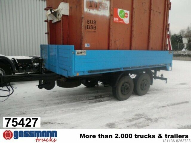 Открытый прицеп с тентом Goebel GOEBEL & SOHN TA8