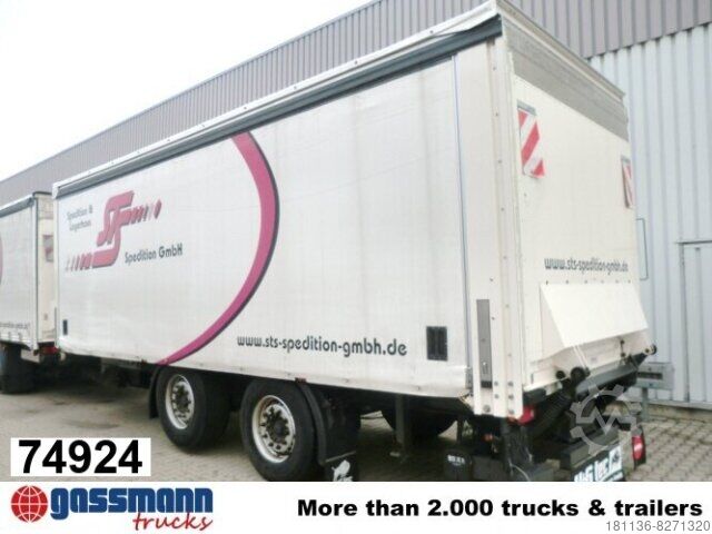 Открытый прицеп с тентом Ackermann Z-PA-F 18/7.4 E