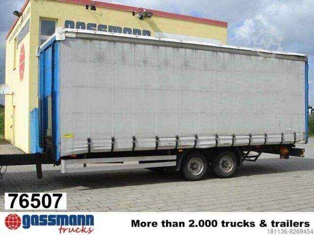 Открытый прицеп с тентом Wellmeyer WELLMEYER PA 12/73 TA CS