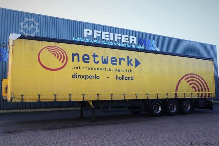 Раздвижные брезентовые навесы Schmitz CARG SCB3ST CoC Documents, TuV Loading Certificate