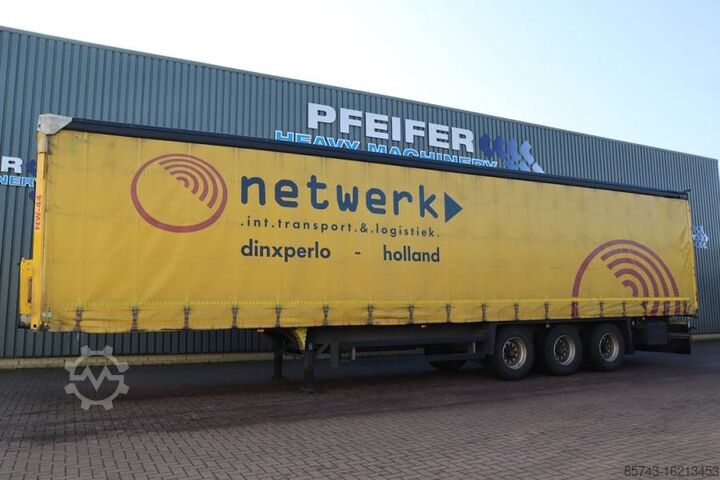 Раздвижные брезентовые навесы Schmitz Cargobull SCB3ST CoC Documents, TuV Loading Certif