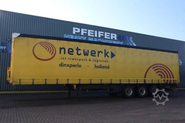 Раздвижные брезентовые навесы Schmitz Cargobull SCB3ST CoC Documents, TuV Loading Certif